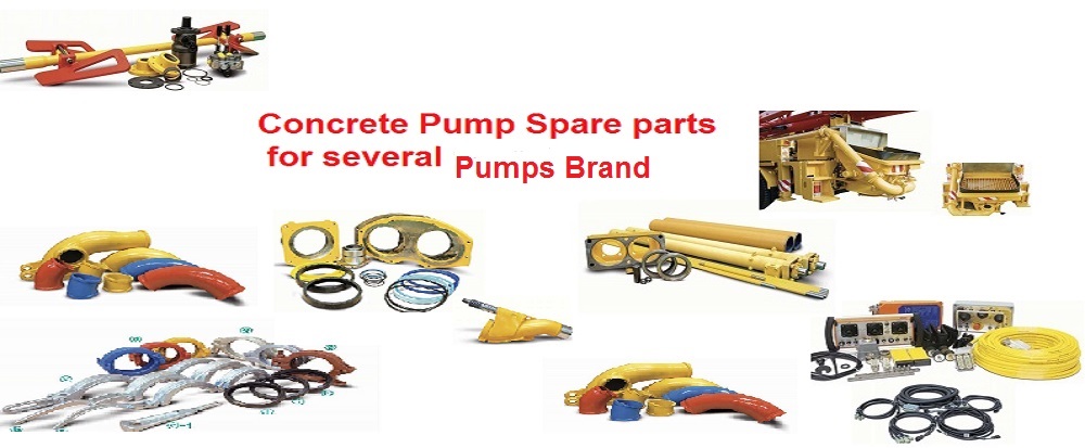 Spare parts for several pumps brands